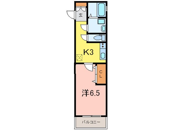 ＭＯＮＡＳＯ甲子園口の物件間取画像